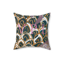 Load image into Gallery viewer, Faux Suede Square Pillow