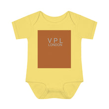 Load image into Gallery viewer, Infant Baby Rib Bodysuit Autumn Maple