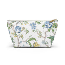Load image into Gallery viewer, Flora Accessory Pouch w T-bottom