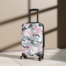 Load image into Gallery viewer, Cabin Suitcase Pink Camouflage