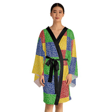 Load image into Gallery viewer, Karakusa Long Sleeve Kimono Robe