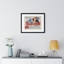 Load image into Gallery viewer, Premium Framed Horizontal Poster Follow The Sun  V P L x Wright, Butler &amp; Co
