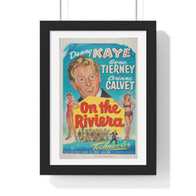 Load image into Gallery viewer, Premium Framed Vertical Poster On The Riviera V P L x Wright, Butler &amp; Co
