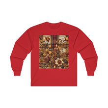 Load image into Gallery viewer, Unisex Ultra Cotton Long Sleeve Tee Harmonic Bloom Plaid Collection
