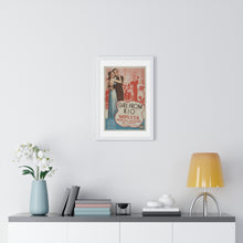 Load image into Gallery viewer, Premium Framed Vertical Poster Girl From Rio   V P L x Wright, Butler &amp; Co
