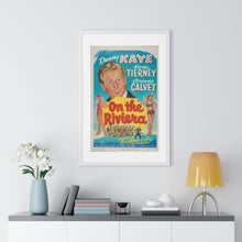 Load image into Gallery viewer, Premium Framed Vertical Poster On The Riviera V P L x Wright, Butler &amp; Co
