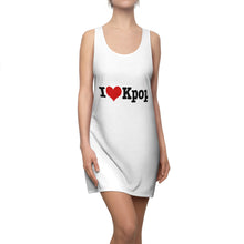 Load image into Gallery viewer, Women&#39;s Cut &amp; Sew Racerback Dress (AOP)
