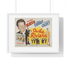 Load image into Gallery viewer, Premium Framed Horizontal Poster On The Riviera  V P L x Wright, Butler &amp; Co
