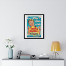 Load image into Gallery viewer, Premium Framed Vertical Poster On The Riviera V P L x Wright, Butler &amp; Co
