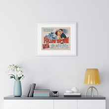Load image into Gallery viewer, Premium Framed Horizontal Poster Follow The Sun  V P L x Wright, Butler &amp; Co
