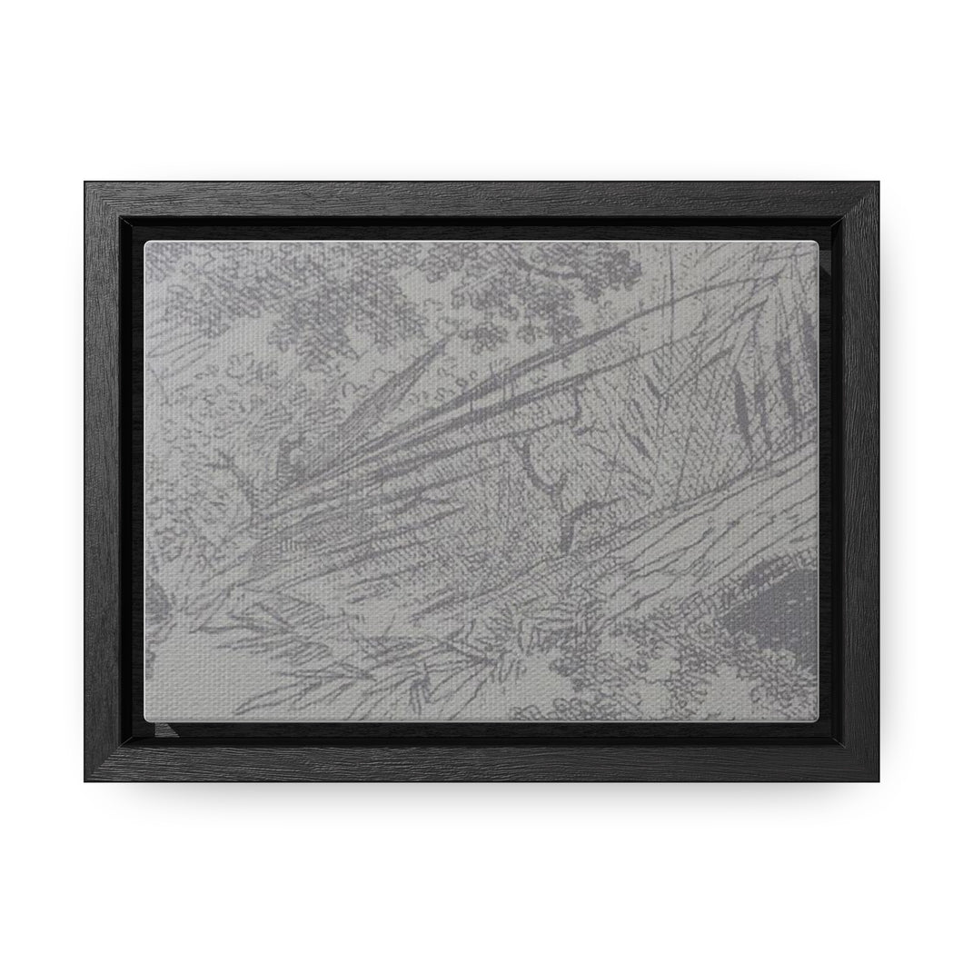 Gallery Canvas Wraps, Horizontal Frame Ultimate Gray V P L x Wright, Butler & Co