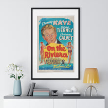 Load image into Gallery viewer, Premium Framed Vertical Poster On The Riviera V P L x Wright, Butler &amp; Co
