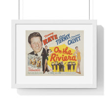 Load image into Gallery viewer, Premium Framed Horizontal Poster On The Riviera  V P L x Wright, Butler &amp; Co
