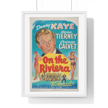 Load image into Gallery viewer, Premium Framed Vertical Poster On The Riviera V P L x Wright, Butler &amp; Co
