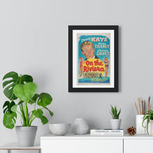 Load image into Gallery viewer, Premium Framed Vertical Poster On The Riviera V P L x Wright, Butler &amp; Co
