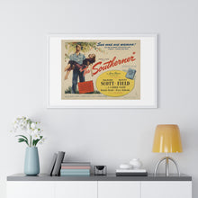 Load image into Gallery viewer, Premium Framed Horizontal Poster The Southerner  V P L x Wright, Butler &amp; Co

