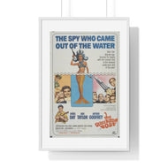 V P L x Wright, Butler & Co Premium Framed Vertical Poster The Spy Who Came Out Of Water