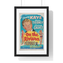 Load image into Gallery viewer, Premium Framed Vertical Poster On The Riviera V P L x Wright, Butler &amp; Co

