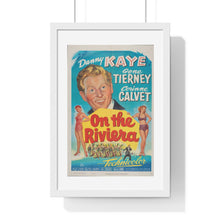 Load image into Gallery viewer, Premium Framed Vertical Poster On The Riviera V P L x Wright, Butler &amp; Co
