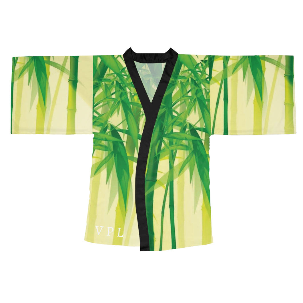 Long Sleeve Kimono Robe (AOP)