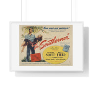 Premium Framed Horizontal Poster The Southerner  V P L x Wright, Butler & Co