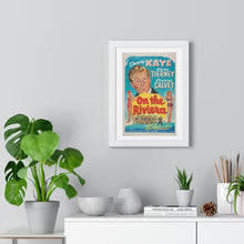 Load image into Gallery viewer, Premium Framed Vertical Poster On The Riviera V P L x Wright, Butler &amp; Co
