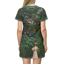Load image into Gallery viewer, T-Shirt Dress (AOP) The Great Indian Safari VPL SS24
