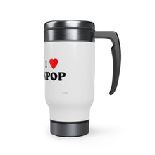 Load image into Gallery viewer, Stainless Steel Travel Mug with Handle, 14oz
