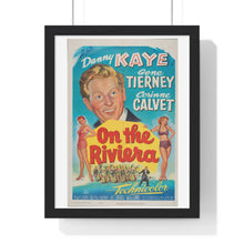 Load image into Gallery viewer, Premium Framed Vertical Poster On The Riviera V P L x Wright, Butler &amp; Co

