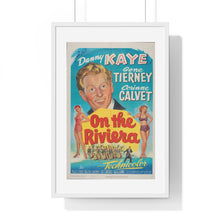 Load image into Gallery viewer, Premium Framed Vertical Poster On The Riviera V P L x Wright, Butler &amp; Co
