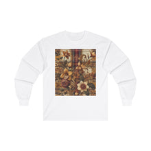 Load image into Gallery viewer, Unisex Ultra Cotton Long Sleeve Tee Harmonic Bloom Plaid Collection
