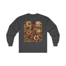 Load image into Gallery viewer, Unisex Ultra Cotton Long Sleeve Tee Harmonic Bloom Plaid Collection
