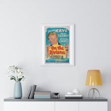 Load image into Gallery viewer, Premium Framed Vertical Poster On The Riviera V P L x Wright, Butler &amp; Co
