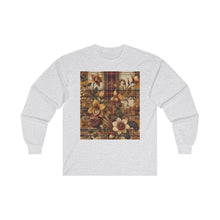 Load image into Gallery viewer, Unisex Ultra Cotton Long Sleeve Tee Harmonic Bloom Plaid Collection
