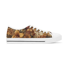 Load image into Gallery viewer, Women&#39;s Low Top Sneakers Harmonic Bloom Plaid Collection

