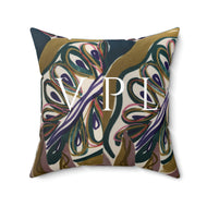 Faux Suede Square Pillow
