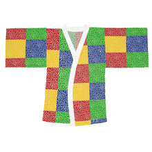 Load image into Gallery viewer, Karakusa Long Sleeve Kimono Robe
