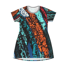 Load image into Gallery viewer, All Over Print T-Shirt Dress
