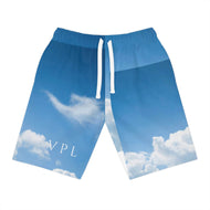 Athletic Long Shorts (AOP) Cloud