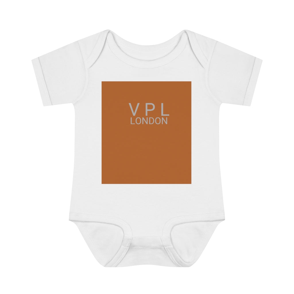 Infant Baby Rib Bodysuit Autumn Maple