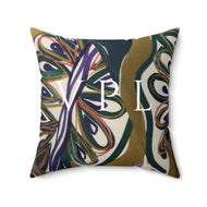 Faux Suede Square Pillow