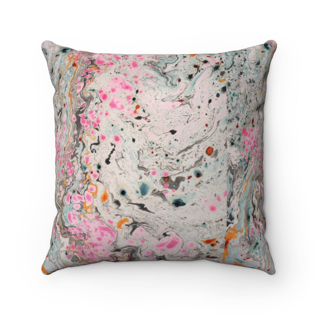 Faux Suede Square Pillow