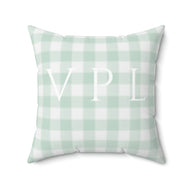 Faux Suede Square Pillow