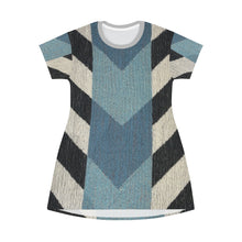 Load image into Gallery viewer, All Over Print T-Shirt Dress
