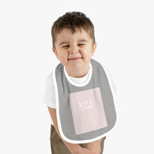 Load image into Gallery viewer, Baby Contrast Trim Jersey Bib
