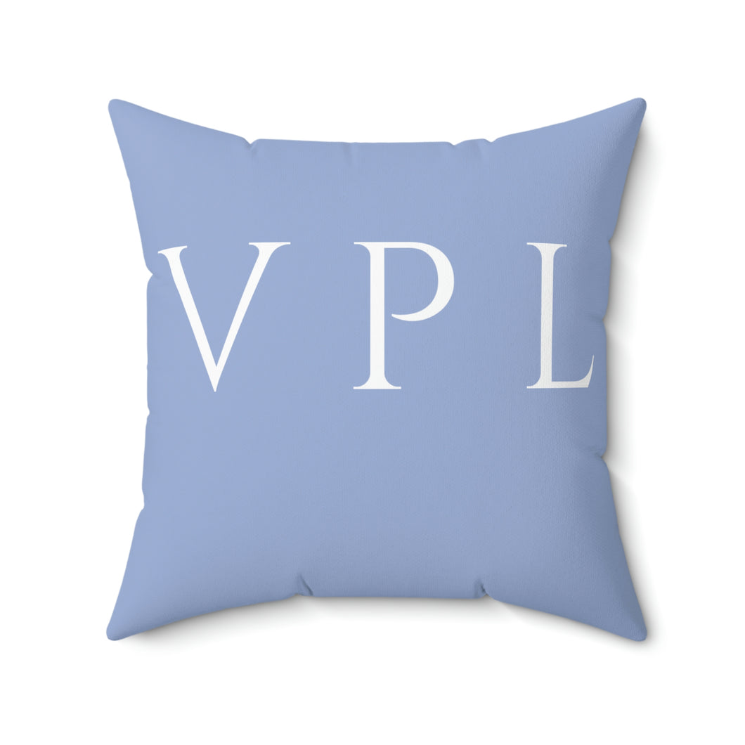 Faux Suede Square Pillow Yacht