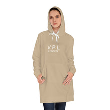 Load image into Gallery viewer, Women&#39;s Hoodie Dress (AOP) Beige
