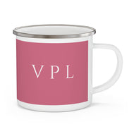 Enamel Camping Mug Pink