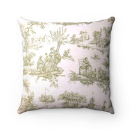 Faux Suede Square Pillow