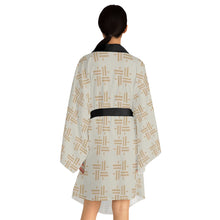 Load image into Gallery viewer, Igeta Long Sleeve Kimono Robe
